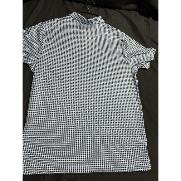 PGA Tour Pro Series Golf Polo Shirt Men’s Large Blue White Black NWT MSRP $68 - Picture 8 of 9